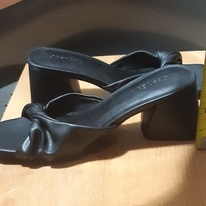Open Edit Cora Slide Block Heel Sandals